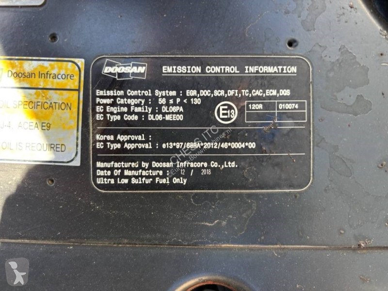 جرافة Doosan 255 LC-5 -- 255LC --