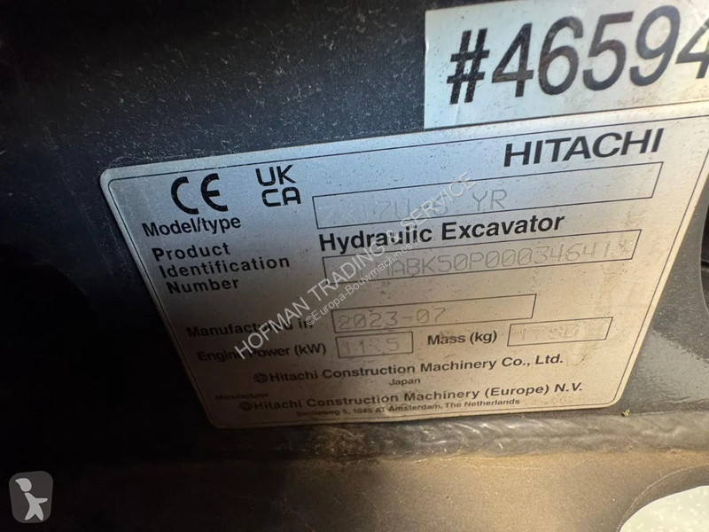 Escavadora Hitachi ZX17U