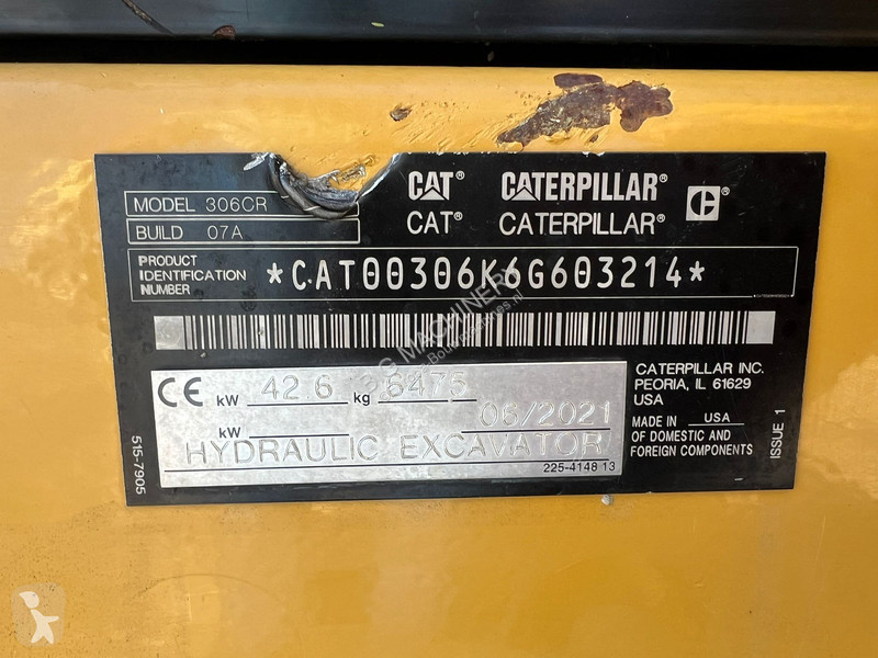 Excavator Caterpillar R