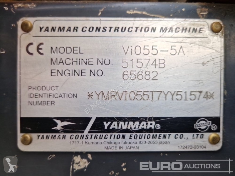 Escavatore Yanmar -5A