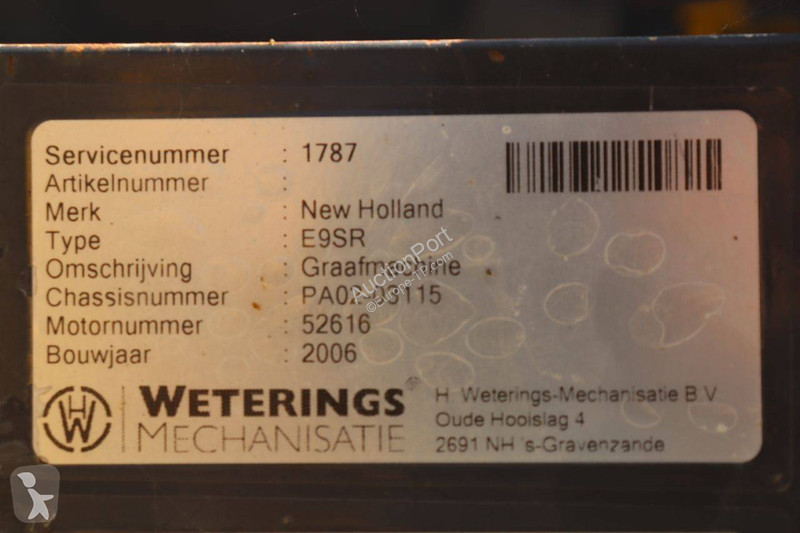 Graafmachine New Holland