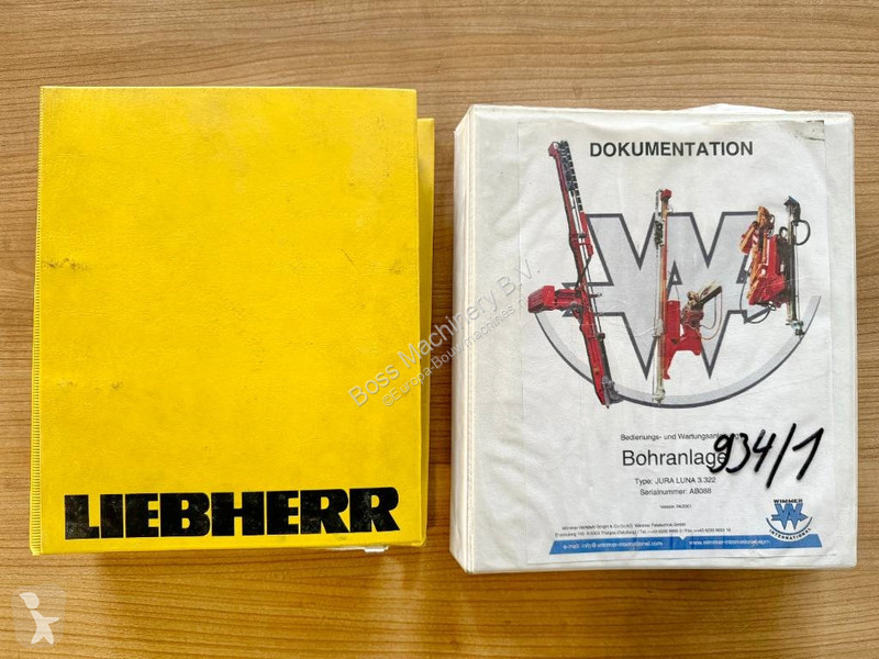 Graafmachine Liebherr R934 HDS + Wimmer Drill /...