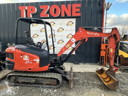 Rýpadlo Kubota kx027-4 à 22 500 € ht