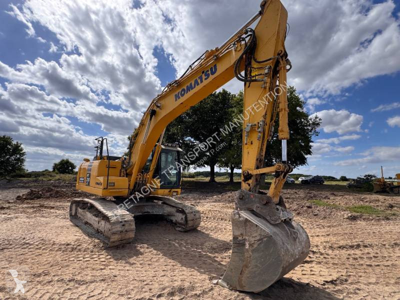 Rýpadlo Komatsu PC210-10 LCI TOPCON GPS 3D