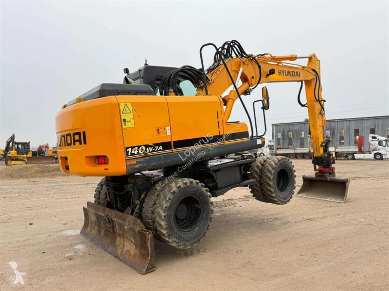جرافة Hyundai Robex 140 W-7A ROTOTILT