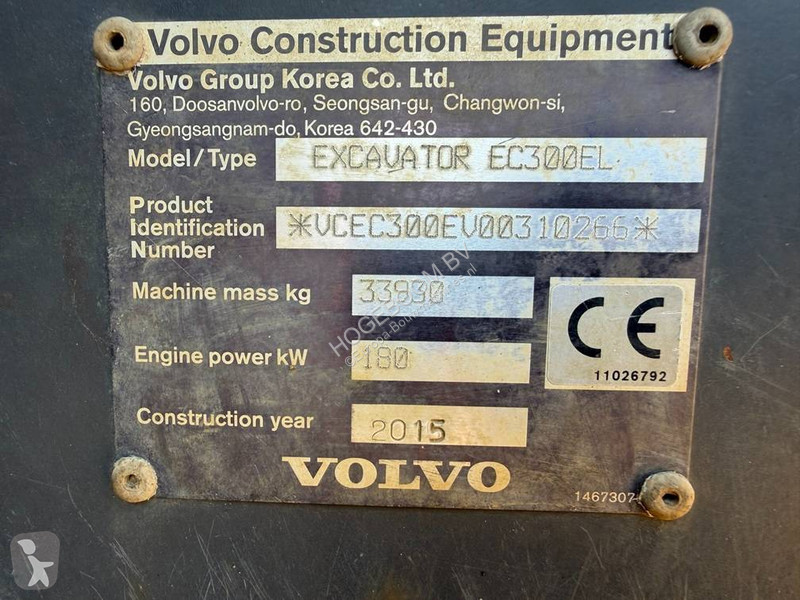 Skovl Volvo trimble gcs900 engcon rotortilt 3x...