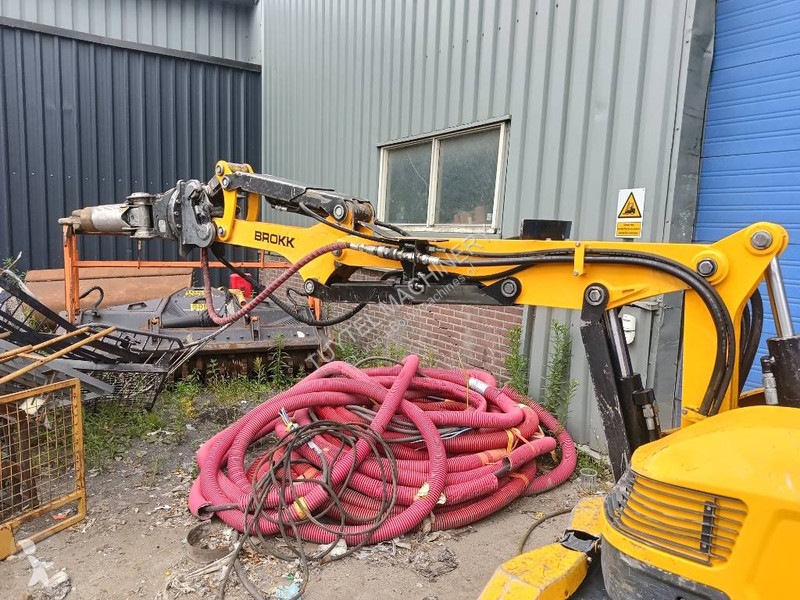 Skovl Brokk 170 demolition robot remote radio...