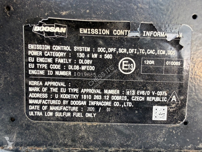 Skovl Doosan DX 300 LC-7 - DX 300 LC -
