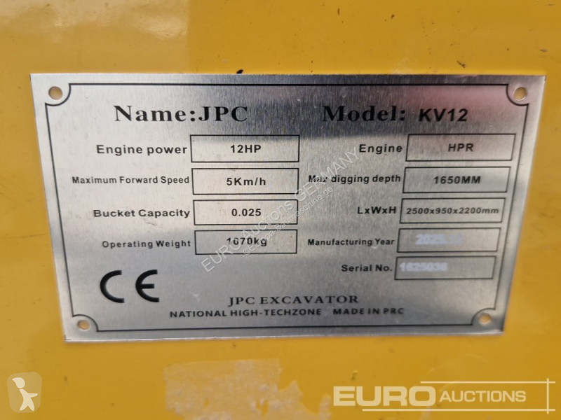 Rýpadlo JPC KV12