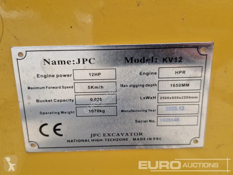 Rýpadlo JPC KV12