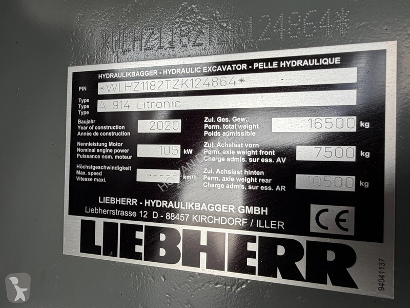 Rýpadlo Liebherr A LITRONIC A