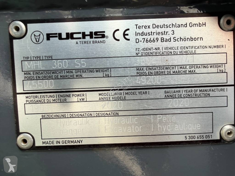 Skovl Fuchs MHL360F
