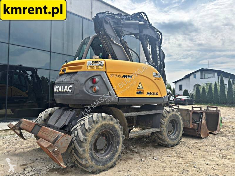 Excavator Mecalac 714 MW KOPARKA KOŁOWA 2012r....