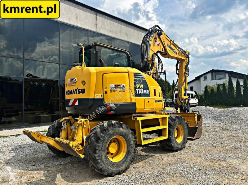 Excavadora Komatsu PW 118 MR-8 KOPARKA KOŁOWA...
