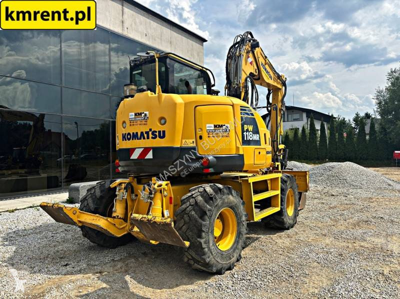 Koparka Komatsu PW 118 MR-8 KOPARKA KOŁOWA...