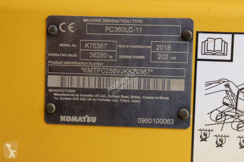 Excavadora Komatsu LC-11