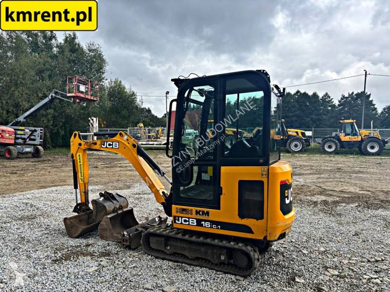 Skovel JCB 16 C-1 T3 MINI-KOPARKA 2022R MTH: 859