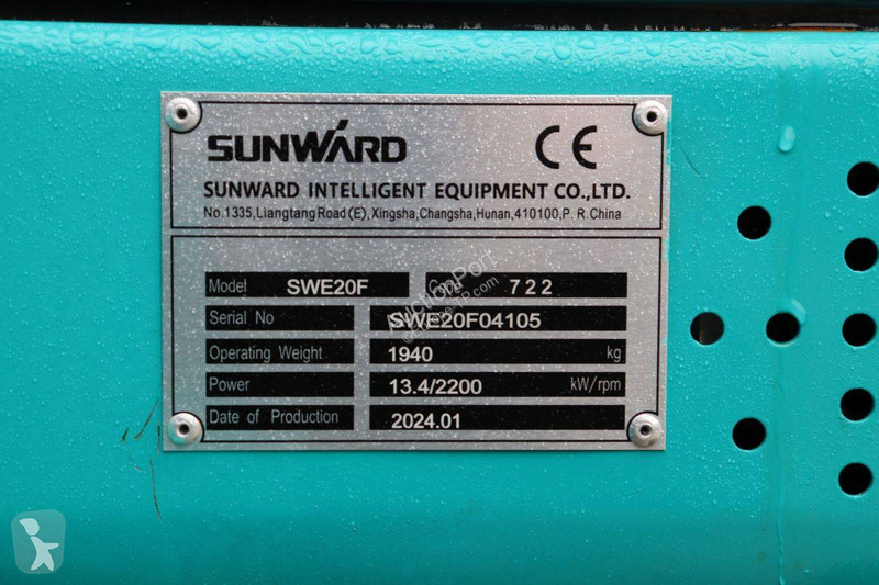 Pelle Sunward SWE20F