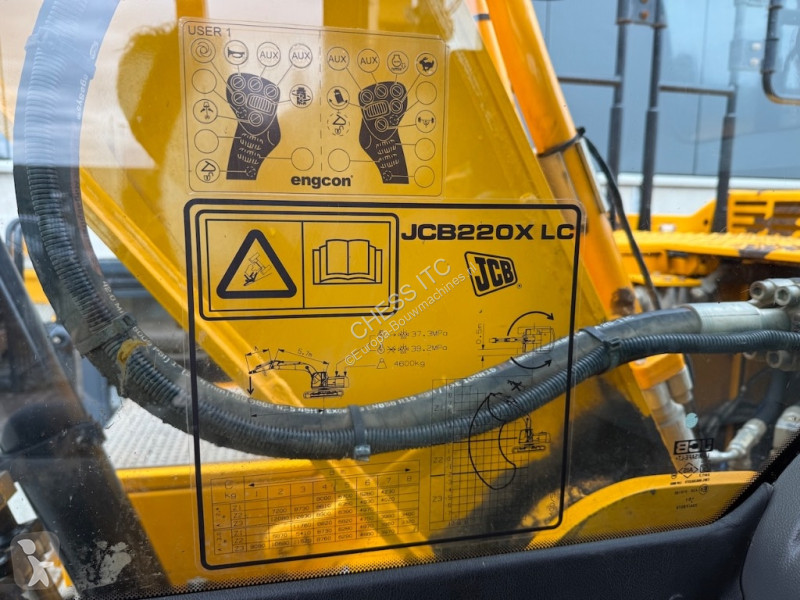 جرافة JCB 220 XL 4F - 220X LC - 220XL - 220X L4F