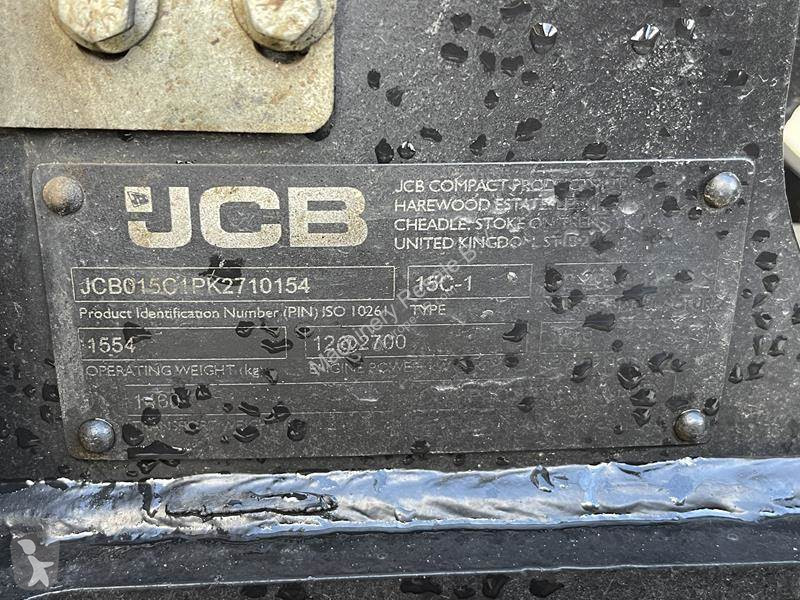 Excavator JCB 15 C - 1