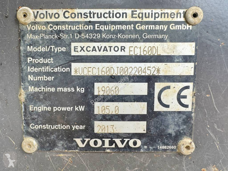 Excavadora Volvo L - 7.255 hours - 2 buckets