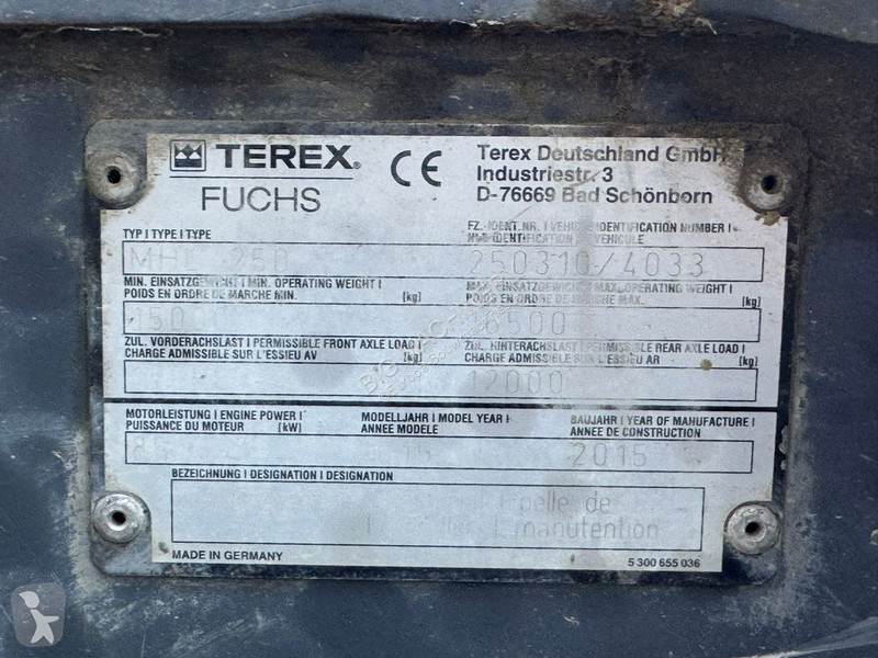 Grua Fuchs MHL 250 E