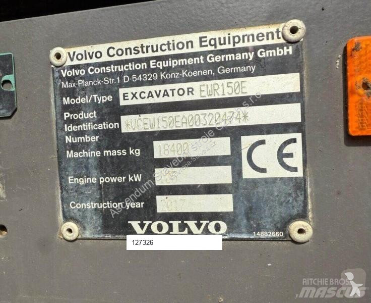 Escavadora Volvo EWR150E