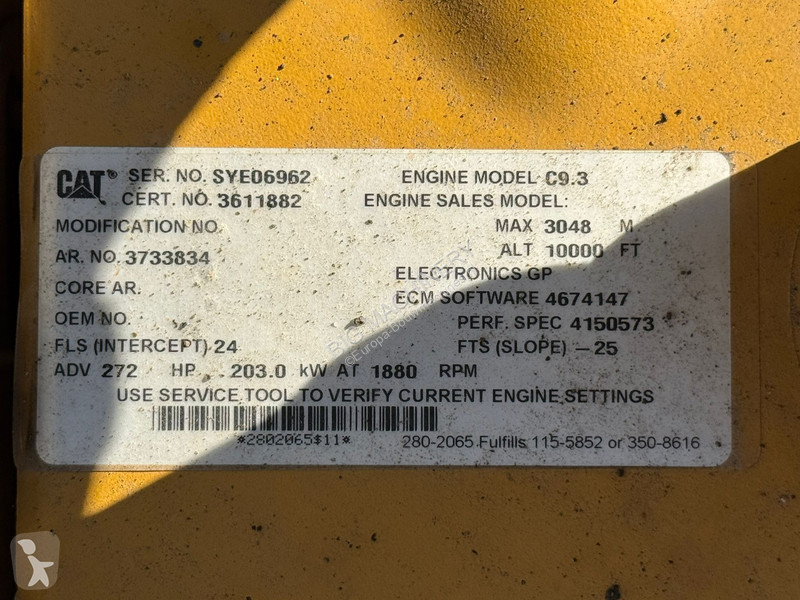 Graafmachine Caterpillar 336FL XE
