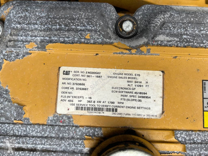 Skovl Caterpillar 374FL ME | U/C 70%!