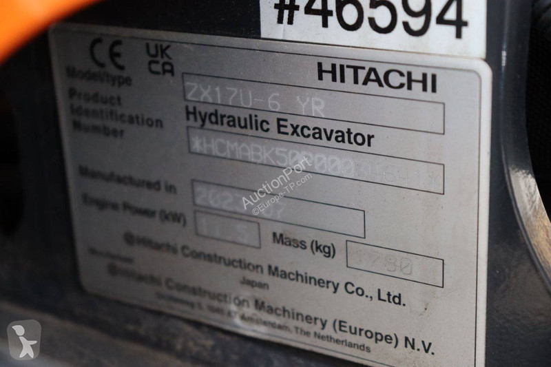 Escavadora Hitachi ZAXIS 17U