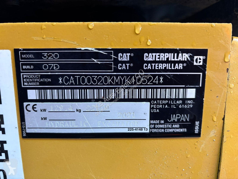 Skovl Caterpillar 07D TILTROTATOR / AC /...