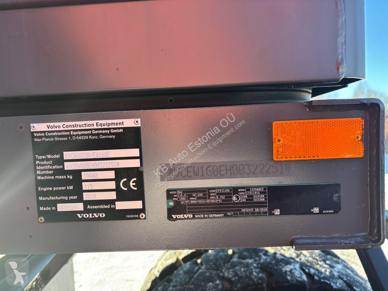 Rýpadlo Volvo E TILTROTATOR / AC / CENTRAL...