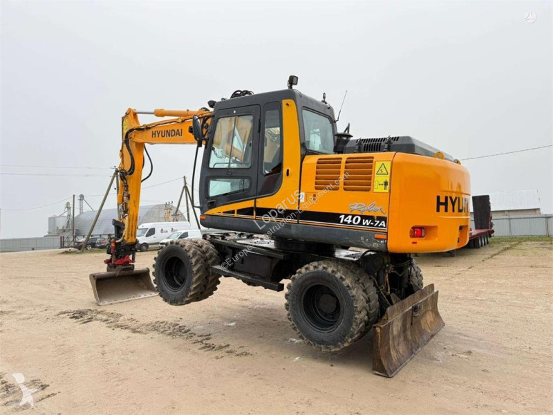جرافة Hyundai Robex 140 W-7A ROTOTILT