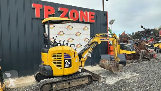 Rýpadlo Komatsu pc26mr-3 à 21 500 € ht