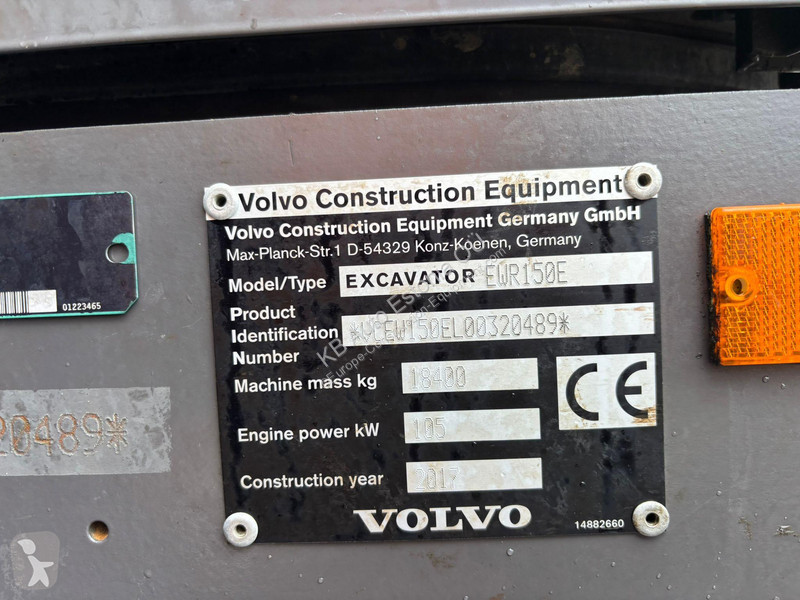 Skovl Volvo EWR E 3D / TILTROTATOR / AC /...