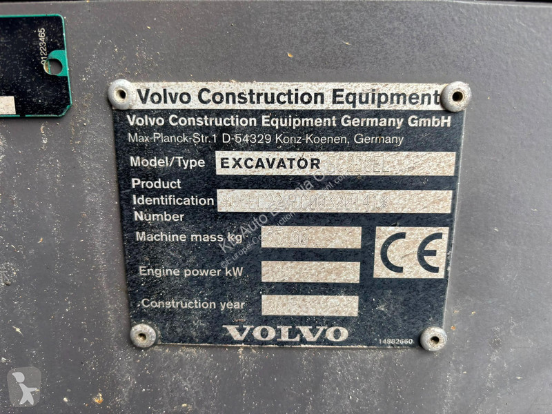 Rýpadlo Volvo EC 220 EL 3D / CENTRAL...