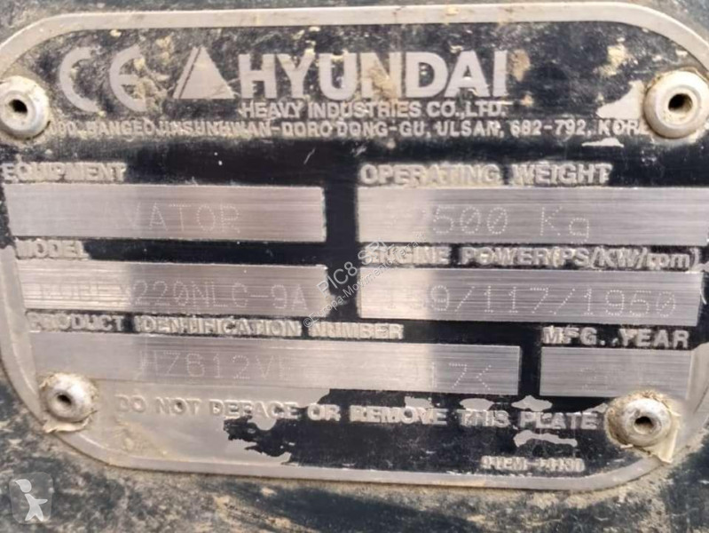 Rýpadlo Hyundai 220NLC-9A
