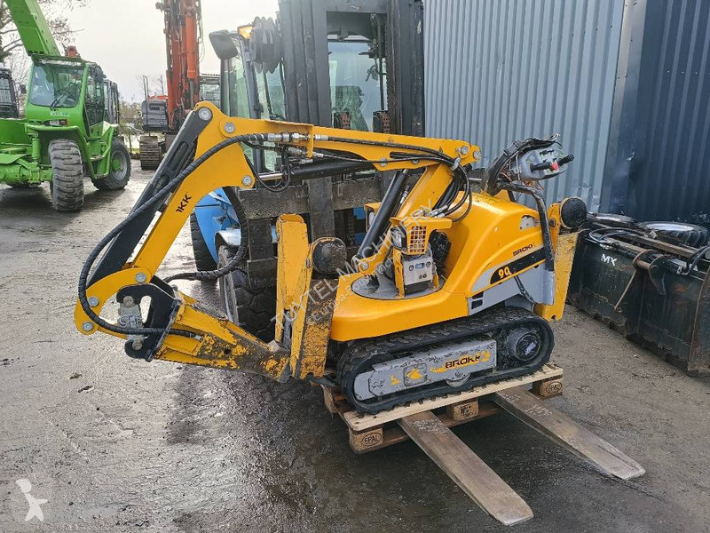 جرافة Brokk 90 husqvarna robot remote excavator...