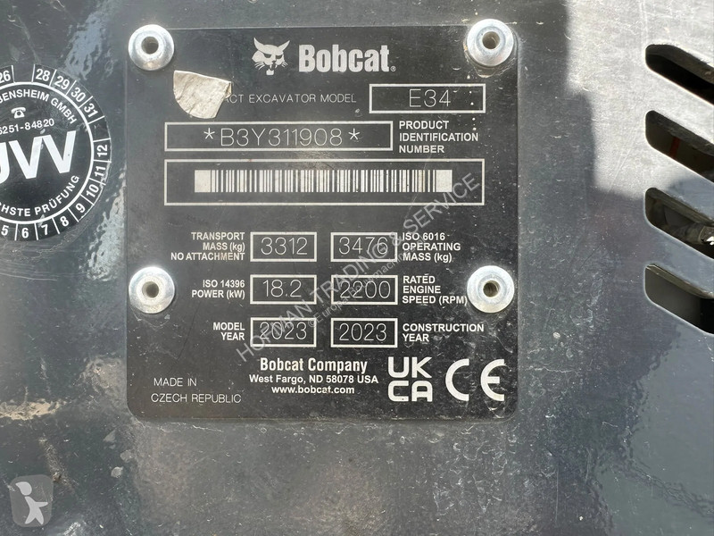 جرافة Bobcat E34