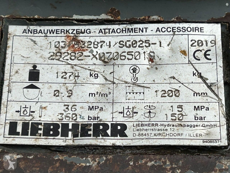 جرافة Liebherr LH 24 Litronic mit Abbruch- /...