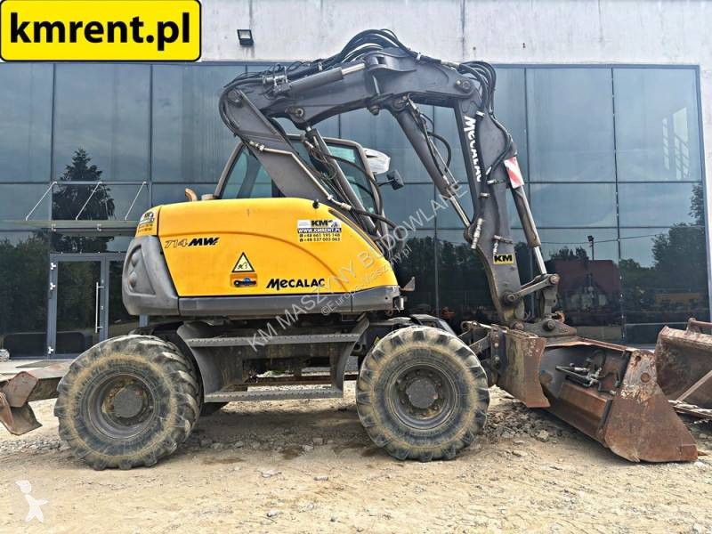 جرافة Mecalac 714 MW KOPARKA KOŁOWA 2012r. |...