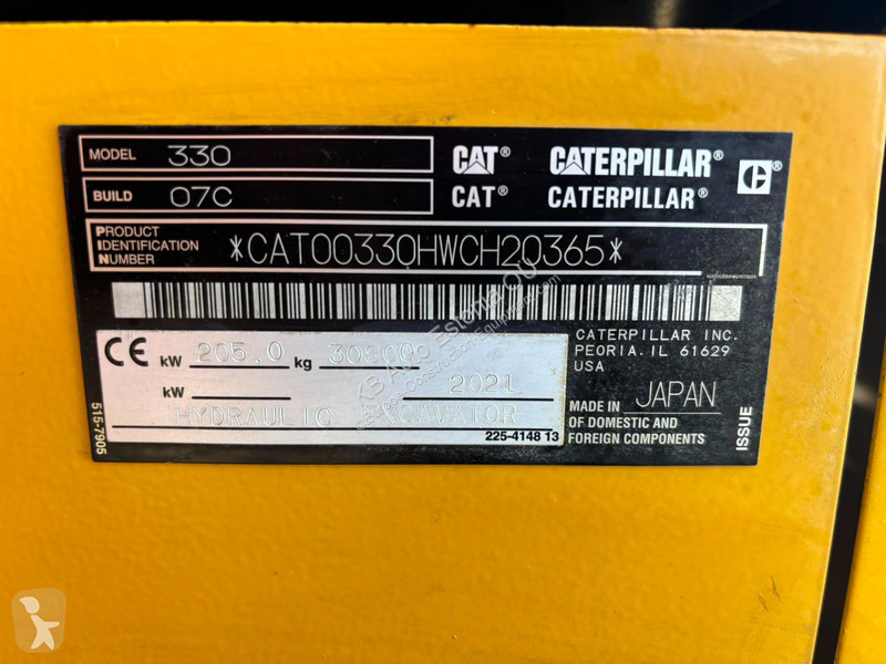 Koparka Caterpillar 07C 3D / TILT ROTATOR / AC...