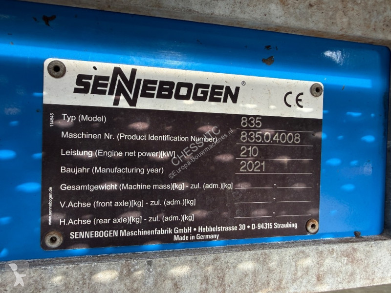 Экскаватор Sennebogen 835 M G - 835G - 835MG -...