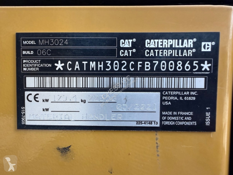 Skovel Caterpillar MH 3024 - MH 3022 - MH 3026...