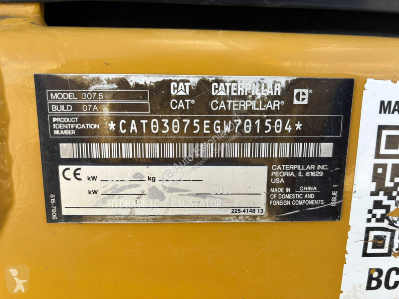 Skovel Caterpillar 3075 07A TILTROTATOR /...