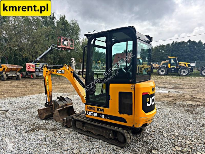 Skovel JCB 16 C-1 T3 MINI-KOPARKA 2022R MTH: 859