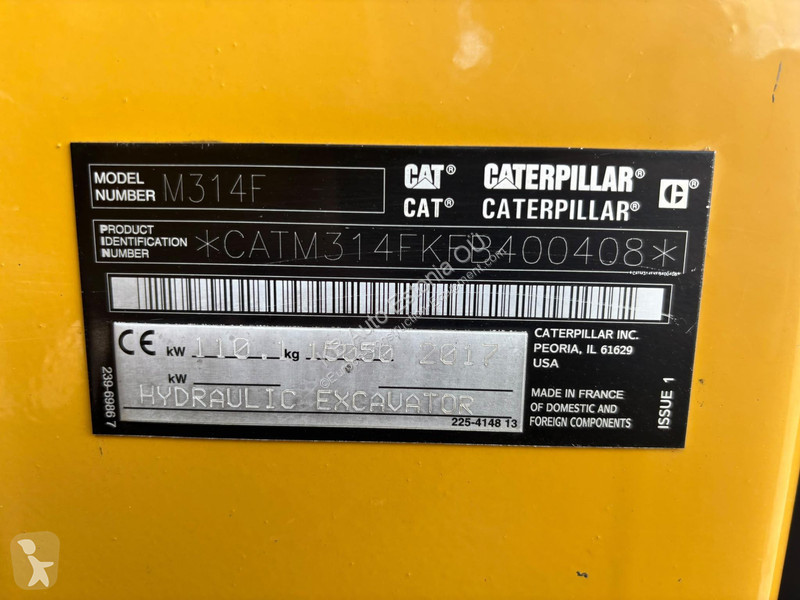 Экскаватор Caterpillar F TILTROTATOR / CENTRAL...