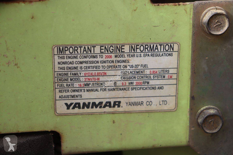 Pelle Yanmar 2A