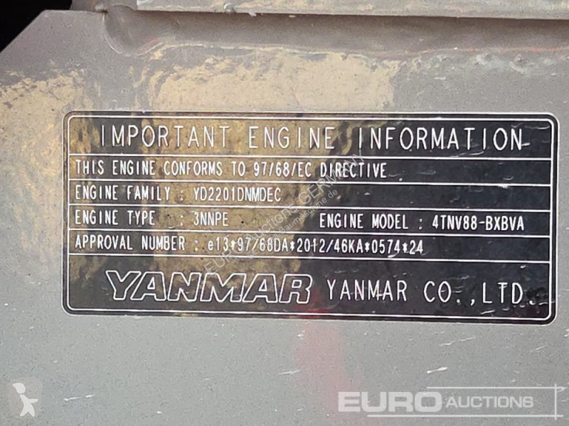 جرافة Yanmar ViO50-U