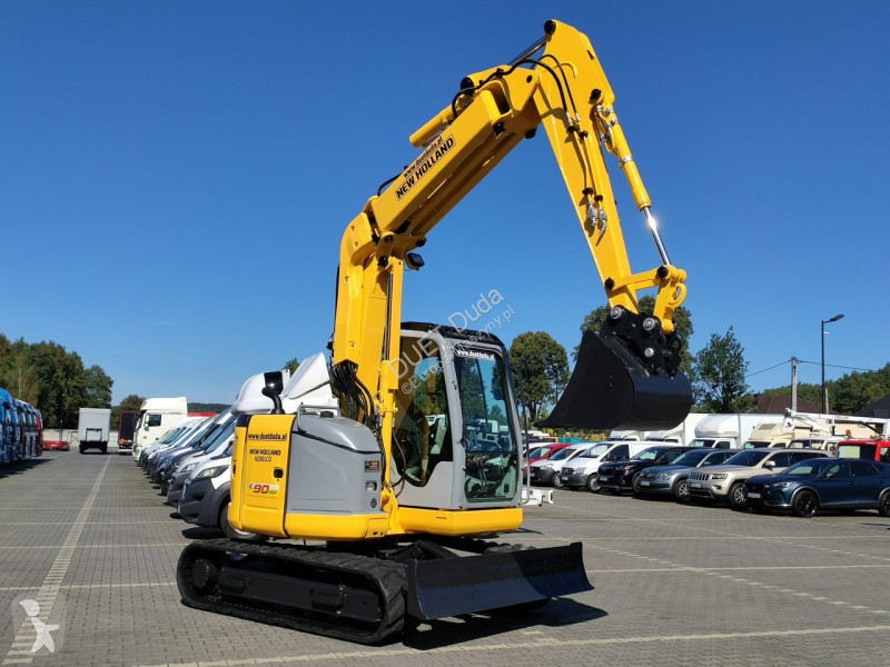 Escavadora New Holland E90B -2 Gąsienicowa 10ton
